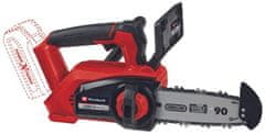 Einhell Einhell FORTEXXA 18/20 TH akumulatorski obrezovalnik, 20 cm rezilo, rdeč