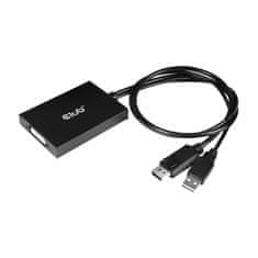 Club 3D CLUB3D CAC-1071 adapter DisplayPort na DVI-D Dual Link, črn