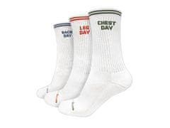 GymBeam Uniseks nogavice dolžine 3/4 GymRat 3Pack