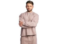 GymBeam Moški pulover Aura Roux roza