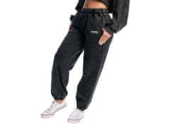 GymBeam Ženske jogger hlače Aura Washed črne