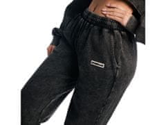 GymBeam Ženske jogger hlače Aura Washed črne