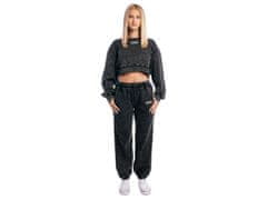 GymBeam Ženske jogger hlače Aura Washed črne