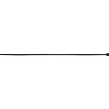 slomart Kabelske vezice, črne, 3.6mm x 300mm, 100 kos, Mega