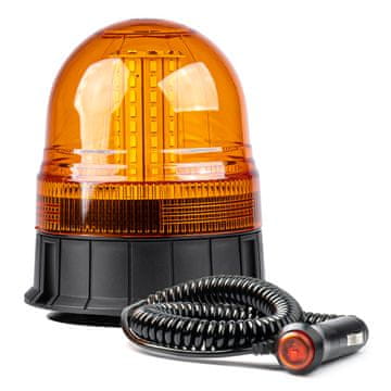slomart AMiO utripajoča opozorilna luč z magnetom (80 LED)