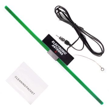 slomart AMiO Notranja antena za avto AM/FM z ojačevalnikom 12V, 34cm