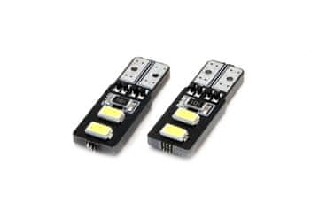 slomart AMiO LED žarnica T10 W5W Canbus 4xSMD 5730 White (Vertex)