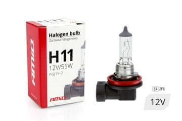 slomart Avtomobilska halogen žarnica AMiO H11 12V 55W UV filter (E8)