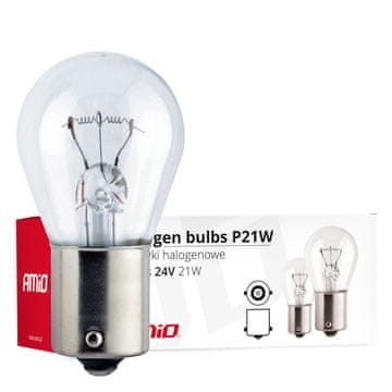 slomart AMiO P21W BA15s 24V avtomobilska žarnica (10 kosov)