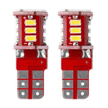 slomart Žarnice AMiO LED T10 W5W (21x 3014 SMD) bela, 12V