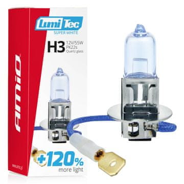 slomart AMiO H3 12V 55W LumiTec Super White +120% žarnica