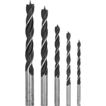 slomart Mega set 5 svedrov za les (4-10 mm) v etuiju