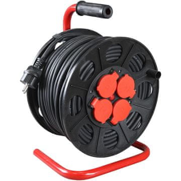 slomart Annapol PS-BT G IP44 električni podaljšek 50m (3x1.5mm², 4 vtičnice)