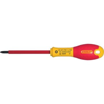 slomart Stanley FatMax VDE izvijač PH2 x 125 mm (ravni)