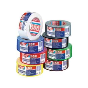 slomart Tesa Gaffer modri tkaninski trak, 25 m x 50 mm
