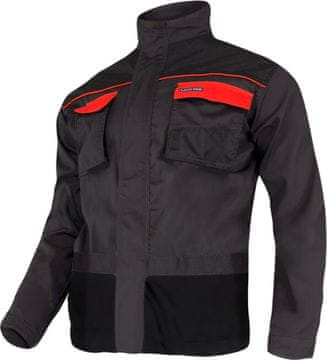 slomart Lahti Pro delovna bluza, grafitno-oranžna, 190g/m2, L (52)