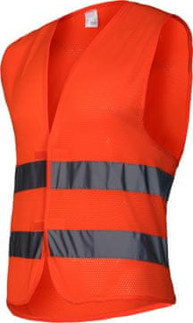 slomart Lahti Pro Mrežast odsevni brezrokavnik, oranžna, vel. 2XL