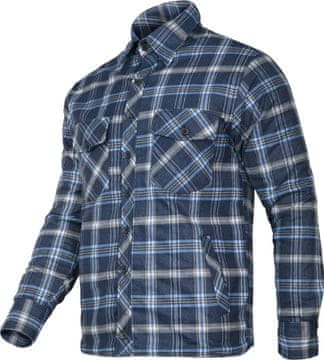 slomart Lahti Pro flanelasta delovna jakna, temno modro-modra (3XL)