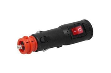 slomart Vtičnica za vžigalnik AMiO Euro DIN z vklopnim stikalom (12V/24V)