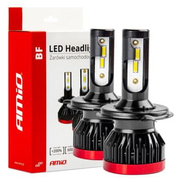 slomart Avtomobilske LED žarnice AMiO BF H4/H19, 6000K, CANBUS