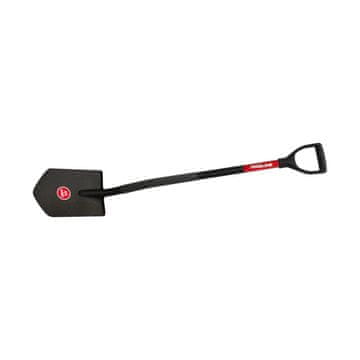 slomart Proline vrtni špadel, oster, kaljen, z jeklenim ročajem 1150mm