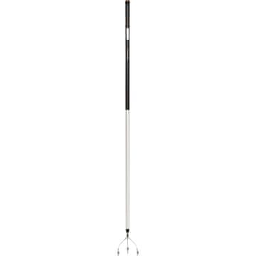 slomart Fiskars Xact 3-zobi kultivator, aluminij, 148mm širina, 1720mm dolžina