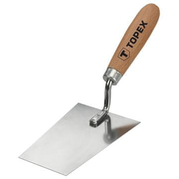 slomart TOPEX Trapezna štukaturna gladilka 160 x 80 mm, nerjavno jeklo