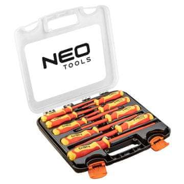slomart NEO TOOLS komplet izvijačev 1000V, 9 kosov