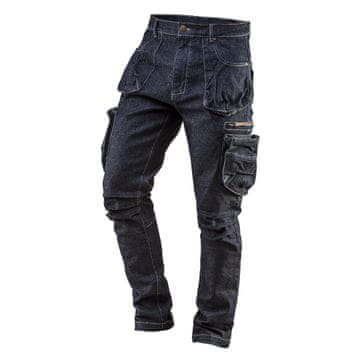 slomart DENIM delovne hlače NEO TOOLS, 5 žepov, velikost XS