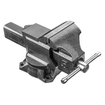 slomart NEO TOOLS imadło ślusarskie 125 mm, vrtljivo s kovadlom