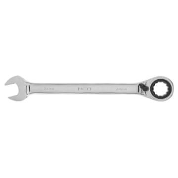 slomart NEO TOOLS Kombinirani ključ z ragljo in preklopnikom 24 mm
