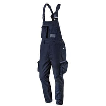 slomart Delovne hlače z naramnicami NEO TOOLS Navy, vel. XXXL