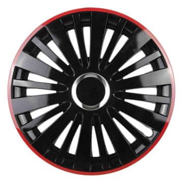 slomart Platišče za avto LEOPLAST Falcon 14" črno z rdečim robom