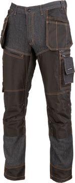 slomart Črne jeans delovne hlače z ojačitvami, vel. L, Lahti Pro