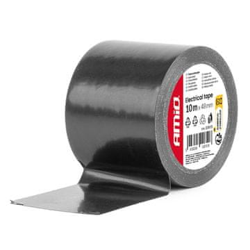 slomart AMiO Izolirni trak, črn, PVC, 48 mm x 10 m