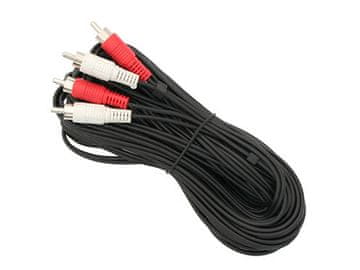 slomart Blow AUX kabel 2x RCA (M) na 2x RCA (M), 10 m