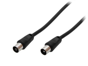 slomart Blow 2889# Antenski kabel/razdelilec TV-Video, 3m, črna