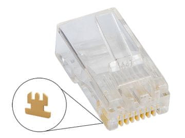 slomart Blow Mrežni vtič 8p8c (RJ45) za žico, 100 kosov