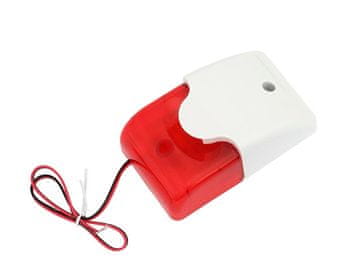 slomart Alarmni signalizator Blow AS7015 (rdeč), optično-akustični