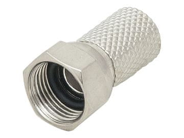 slomart Blow SAT "F" vtič za RG6 (6,8mm), CU, 20mm