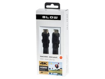 slomart Ploski HDMI kabel Blow Classic, 1,5m (Slim)