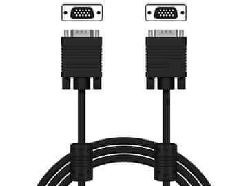slomart VGA kabel Blow Classic z vezalnima obročema, 1,5m