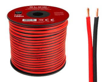 slomart Blow 73-376# zvočniški kabel 2x2,50mm², črno-rdeč