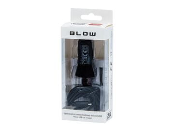 slomart Blow Avto polnilec s kablom Micro USB, 2.1A