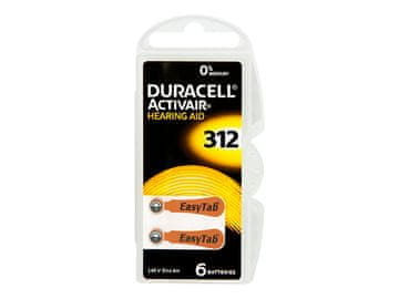 slomart Duracell DA-312 baterije za slušne aparate (6 kos)