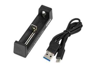 slomart Polnilnik za akumulatorje Xtar MC1 USB