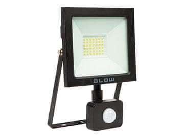 slomart LED reflektor Blow 30W s PIR senzorjem, hladno bela IP65