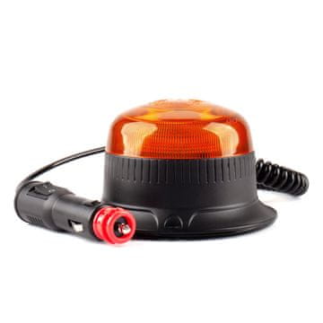 slomart AMiO mini utripajoča luč 18 LED, magnetna, oranžna