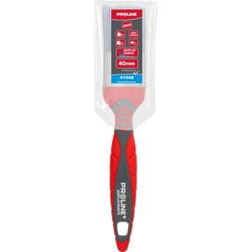 slomart Proline Płaski čopič premium 40 mm, ročaj 2K-TPR, nerjavno jeklo, akril