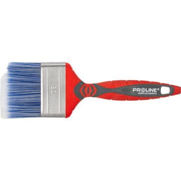 slomart Proline Płaski čopič premium 80 mm, ročaj 2K-TPR, nerjavno jeklo, akril